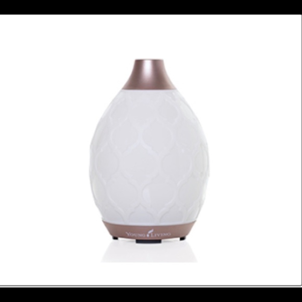 Young Living White and Brown Diffuser